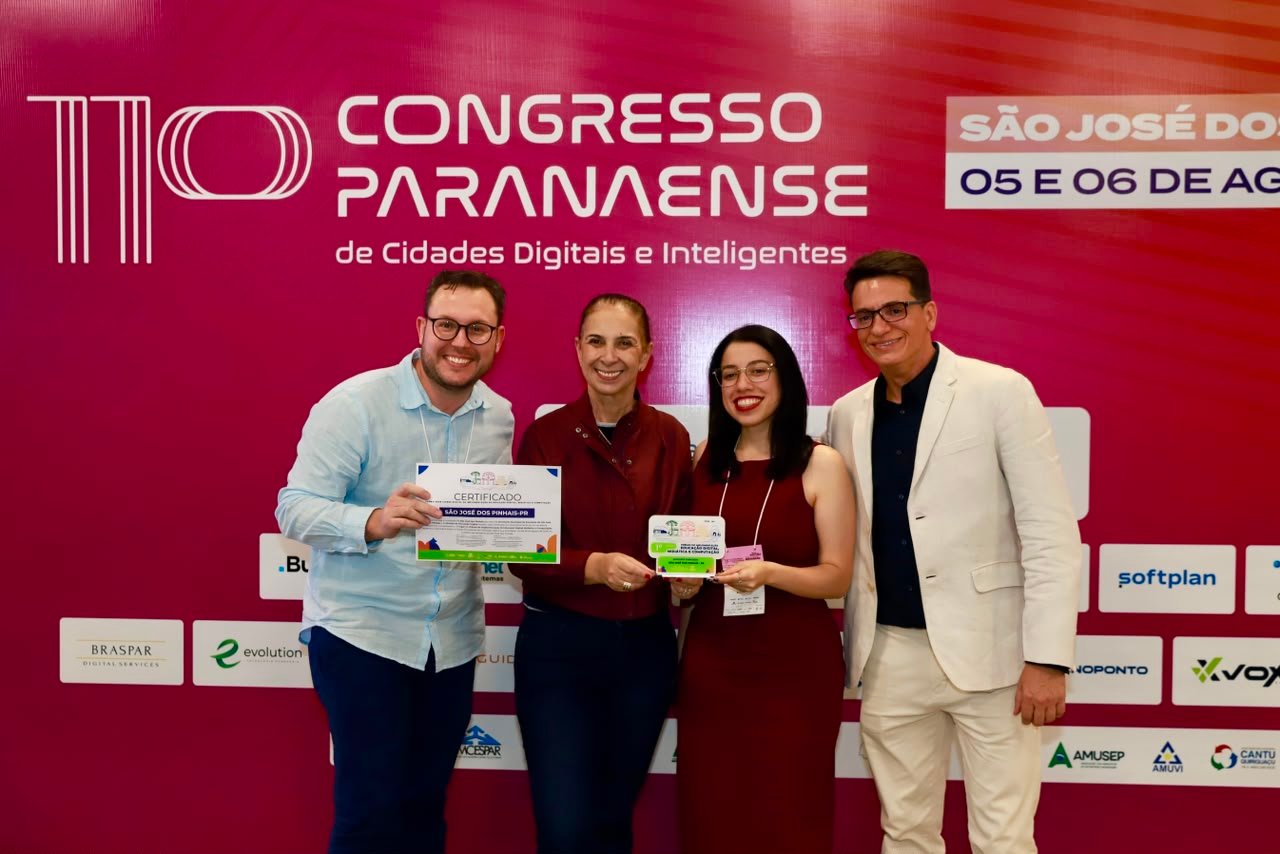 São José dos Pinhais conquista 1º lugar em prêmio de Educação Digital, Midiática e Computação